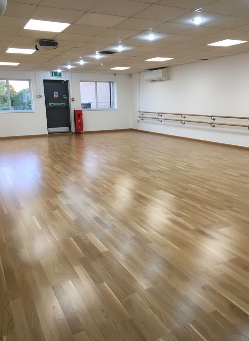 Boflex Dance engineered timber floor for dance studios